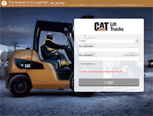 Tablet Screenshot of catlifttrucksacademy.com